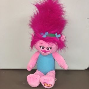 Build a bear Troll poppy singing doll .